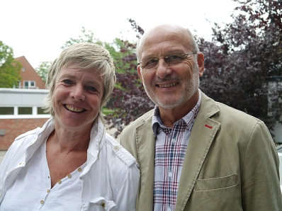 Gabriela Wurst und Detlef Bösch aus dem Vorstand der Bürger-Stiftung © Gemeinde Barsbüttel
