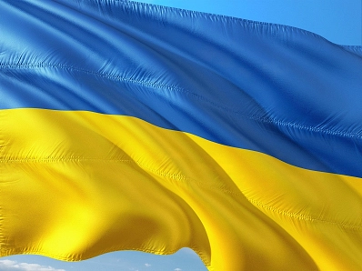 Ukrainische Flagge © pixabay